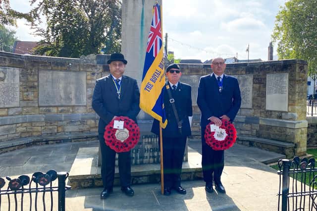 Horsham District Council vice-chairman Nigel Emery with representatives from the Horsham Branch of the Royal British Legion