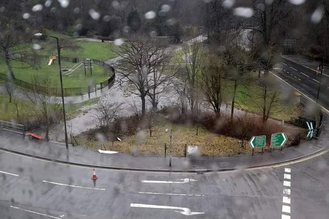 Angela Bowder captured this image of Ashwood Park in Buxton on Sunday morning