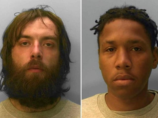 Four men who were convicted of murdering student Bill Henham at a New Year’s Eve party in Brighton have been jailed for a minimum of 86 years. Bill was beaten unconscious and dropped into a recessed courtyard, within a disused building in North Street on January 1, 2020. The 24-year-old, from Henfield, suffered extensive injuries, having been savagely beaten, kicked, stamped on and struck with a wooden bannister spindle. Dushane Meikle, 28, of Amberley Drive, Hove, Gregory Hawley, 29, of no fixed address (pictured left), Lamech Gordon-Carew, 20, of Cheeseman Close, Hampton, Middlesex (pictured right) and 19-year-old Alize Spence, of Academy Gardens, Croydon, were convicted on 24 February following a 10-week trial at Maidstone Crown Court, Kent. They had all denied murdering Bill. At Hove Crown Court on May 20, all four were sentenced to life imprisonment, with Hawley and Meikle to serve a minimum 25 years, and Gordon-Carew and Spence to serve a minimum 18 years.
