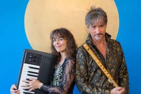 Recorder player Piers Adams and keyboardist Lyndy Mayle (contributed pic)