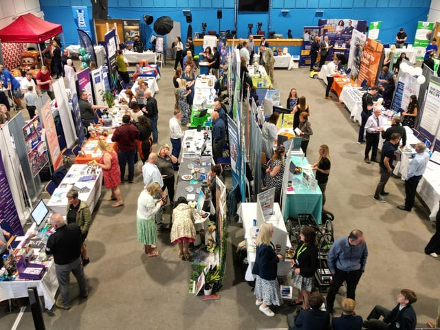 BHBPA said there were 65 exhibitors at this year’s Burgess Hill Means Business. Gibson Blanc Photography