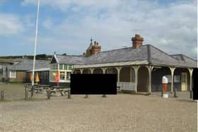 The Birling Gap Hotel is seeking to partially demolish its buildings due to the cliff erosion ‘meaning a section of the building needs to be demolished this year.’ Picture: National Trust
