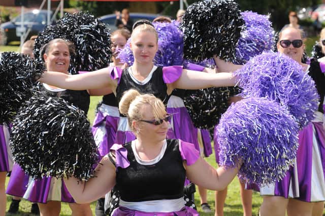 31/07/16 -   Classic Car Show, Dog Show and Fete at Middleton Village Fete, Shrubbs Field, Elmer Rd, Middleton. Image: Kevin Shaw Photography

Regis Cheerleaders