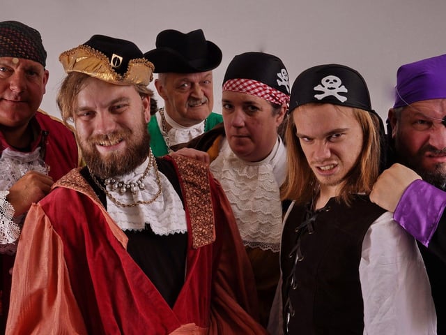 The last production at Lancing Parish Hall was the pantomime Treasure Island in January 2020