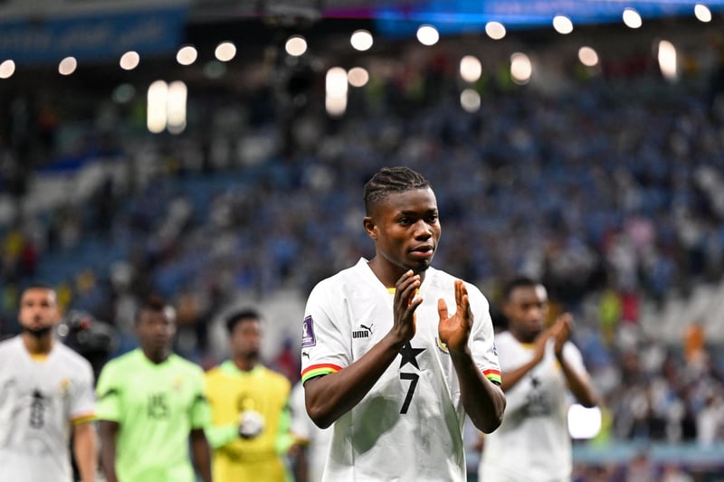 The Ghanaian forward was named Player of the Tournament at the U20 African Cup of Nations in 2021. 
He was also part of the Ghana squad at the 2022 World Cup, and is regarded by many as perhaps the most talented African player of his generation.