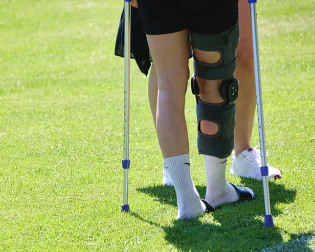 Walking aides like crutches can be recycled