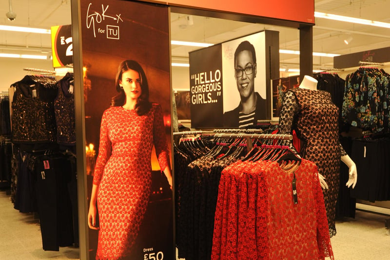 Women's fashion from Gok Wan going on sale at Sainsbury's Bognor in 2012