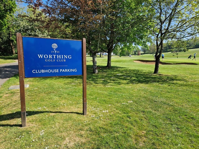We tried out a golf lesson at the stunning Worthing Golf Club