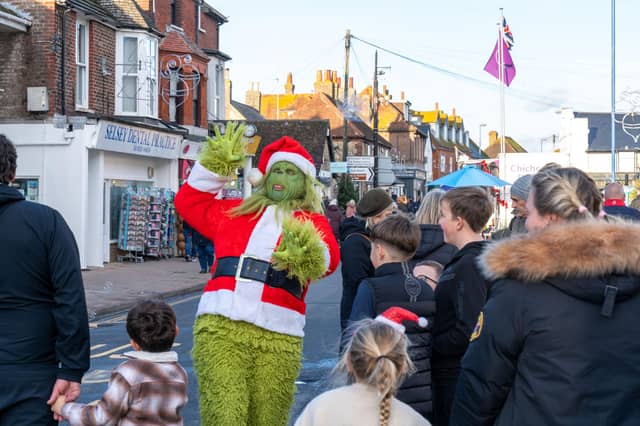 Did you get the chance to meet The Grinch?