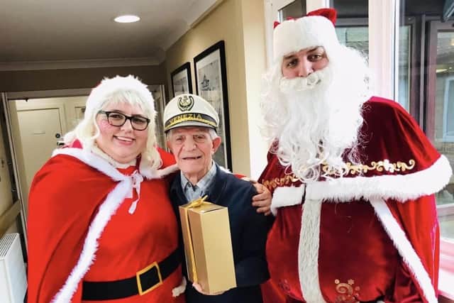 What a wonderful surprise for local care home when Mr & Mrs Santa Claus made a surprise visit on Christmas Day to deliver presents to every single resident.
