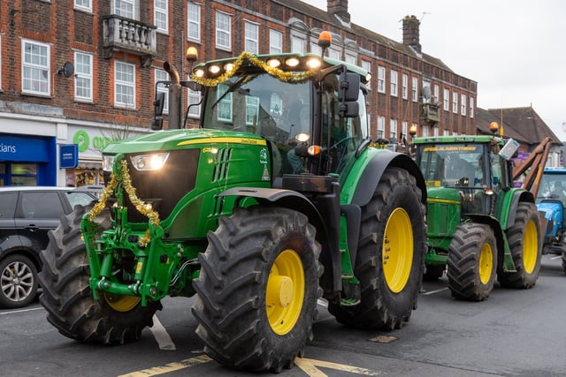 Chailey District Young Farmers Club held its tractor run on Sunday, December 17