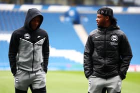 Pervis Estupinan and Ansu Fati are both on the Brighton bench for the visit of Crystal Palace. (Photo by Bryn Lennon/Getty Images)