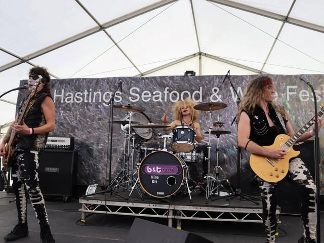 Hastings Seafood & Wine festival 2023. Photo by Kevin Boorman.