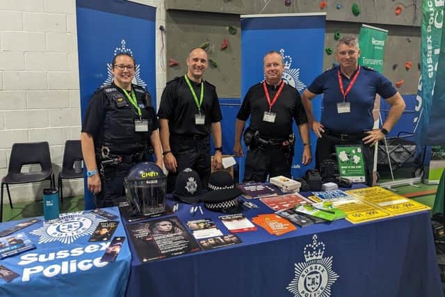 They also joined Neighbourhood Youth Officers at Plumpton College Freshers’ Fair, with the aim of building a long-serving relationship with the next generation of farmers