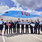 10 years ago today TUI was the first UK airline to take to the skies in the state-of-the-art aircraft from London Gatwick airport to Menorca. Picture: Justin Lambert