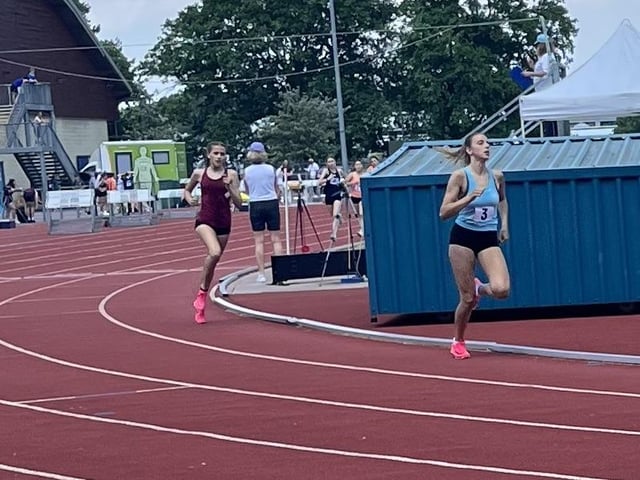 Eleanor Stevens - 800m and 1500m Steeplechase silver