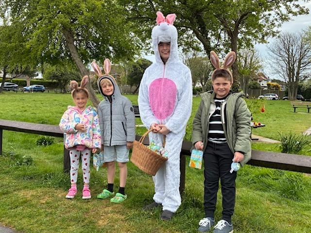 This marks the fifth consecutive year that Yarnbombers have organised an Easter hunt for the community
