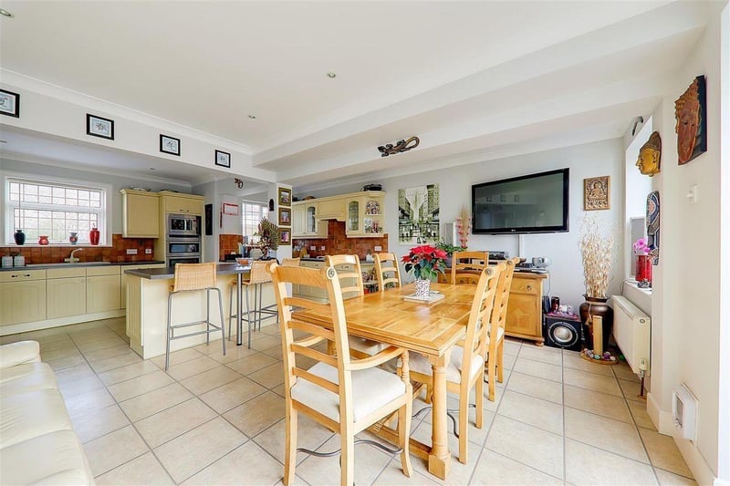 This three-bedroom detached house with feature garden has come on the market with Bacon and Company with a guide price of £725,000