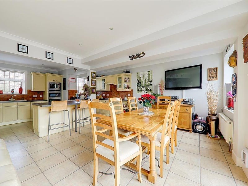 This three-bedroom detached house with feature garden has come on the market with Bacon and Company with a guide price of £725,000