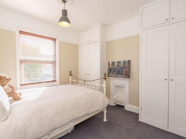 One of the other bedrooms.