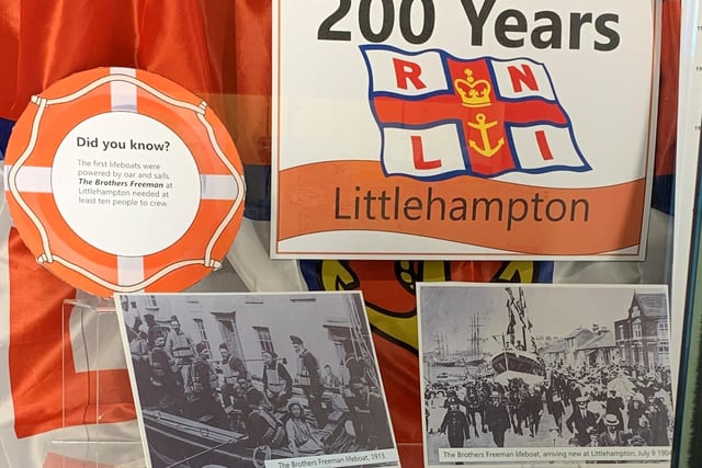 Littlehampton Museum has opened a new mini exhibition, exploring the history of lifeboats in the town to celebrate the 200-year birthday of the RNLI (Royal National Lifeboat Institution)
