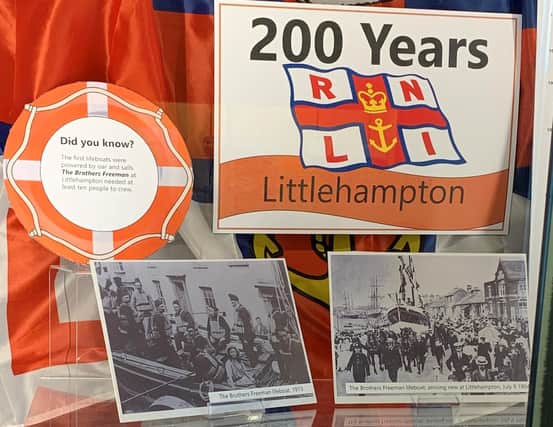 Littlehampton Museum has opened a new mini exhibition, exploring the history of lifeboats in the town to celebrate the 200-year birthday of the RNLI (Royal National Lifeboat Institution)