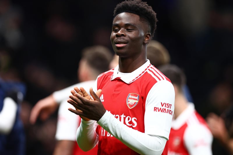 Saka was a constant thorn in Tottenham's side as Arsenal moved eight points clear at the top of the table with victory over their North London rivals. 

Crooks said: "If this fixture had been a boxing contest the referee would have stopped it. Talk about men versus boys. Arsenal absolutely destroyed Spurs in the first half. 

"At one stage Bukayo Saka looked like he was capable of taking on the entire Tottenham team. The Arsenal winger gave Ryan Sessegnon such a torrid time I couldn't believe Antonio Conte left the defender on the pitch to receive further punishment."

(Photo by Clive Rose/Getty Images)