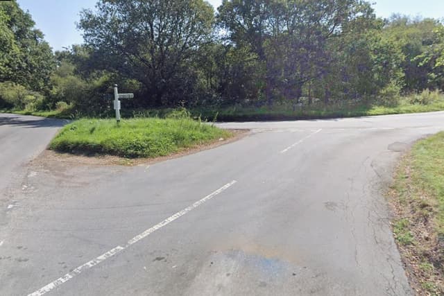 Road in Hailsham closed both ways due to flooding