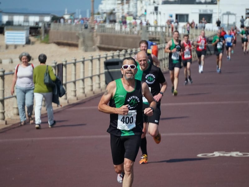 Images from the Hastings 5-mile Keith Chandler Memorial Road Race