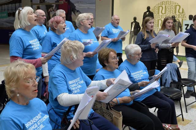 Eastbourne Parkinson's Choir (Photo by Jon Rigby)