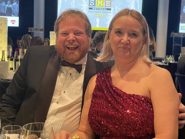 Newhaven Chamber of Commerce wins "Networking Group of the Year" at the SME National Business Awards