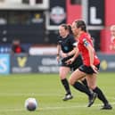 Lewes Women in recent action at the Dripping Pan | Picture: James Boyes