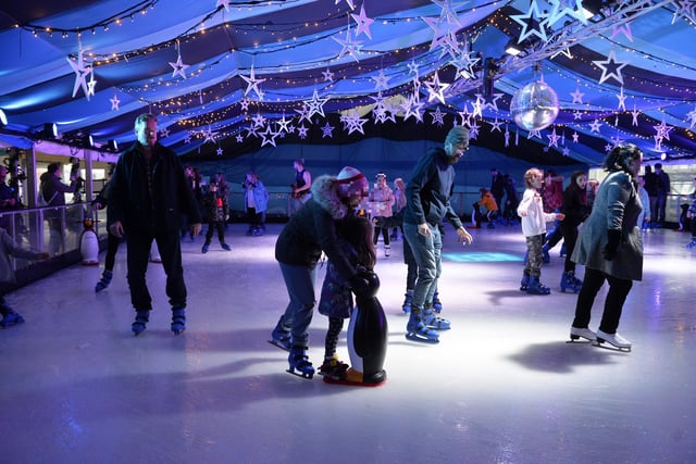Eastbourne's Lightning Fibre Ice Rink (Pic by Jon Rigby)