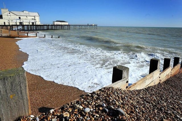 Bognor Regis is a traditional seaside resort. The beach has a large, level promenade from Felpham to Aldwick, which offers a gentle walk.