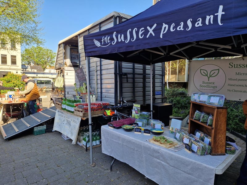 The Sussex Peasant aims to create a simple food chain connecting farmers with the local community