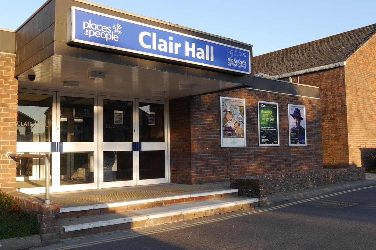 Clair Hall: Neuer Kulturbetreiber für das Haywards Heath Theater vom Mid ...