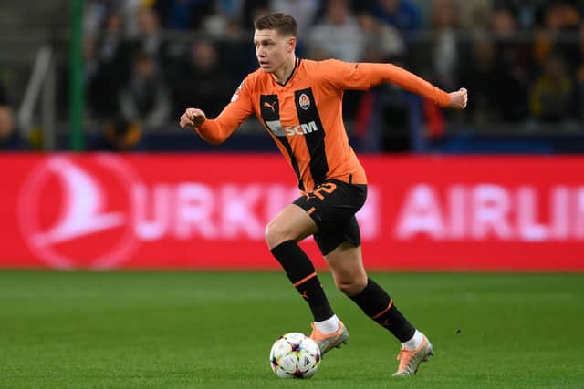 Matviyenko is a left-sided centre-back and came through the Shakhtar youth system before making his debut in 2015.  (Photo by Adam Nurkiewicz/Getty Images)