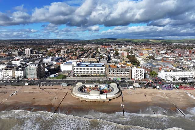 Worthing Borough Council said the Grafton multi-storey car park ‘could be sold off’ to be demolished and redeveloped into new homes and a ‘gateway to the seafront’. Photo: Eddie Mitchell