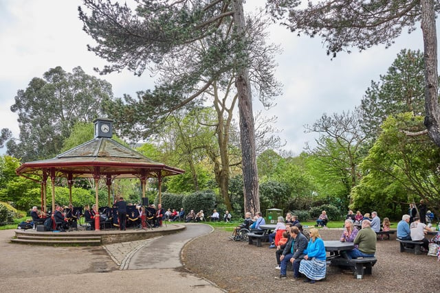 There was a podium concert in Horsham Park. Photo: Toby Phillips Photography
