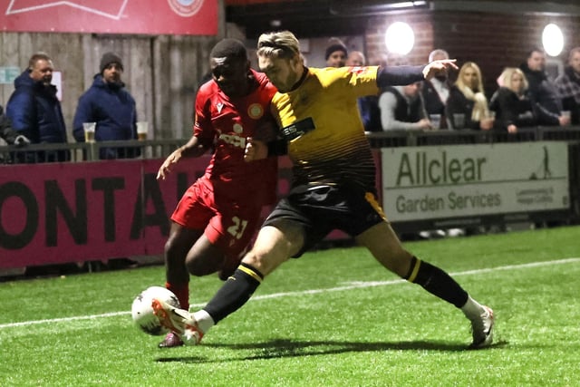 Worthing take on Littlehampton Town in the Sussex Senior Cup