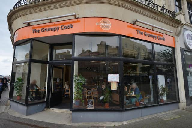 New cafe The Grumpy Cook opens in Hastings town centre.