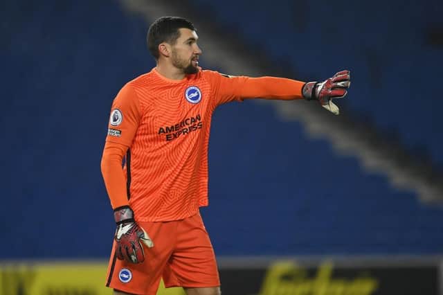 Former Brighton goalkeeper Mat Ryan suffers fractured cheekbone
