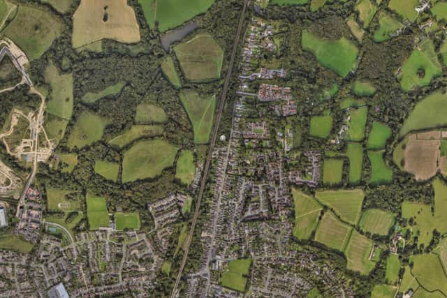 DM/23/3194: Eldridge Vale Caravan Park, Valebridge Road, Burgess Hill. Outline application (all matters reserved) for the erection of 9 dwellings. (Photo: Google Maps)