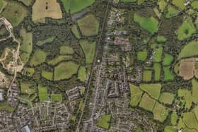 DM/23/3194: Eldridge Vale Caravan Park, Valebridge Road, Burgess Hill. Outline application (all matters reserved) for the erection of 9 dwellings. (Photo: Google Maps)