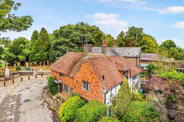 A rare 15th century cottage in Charlwood, Surrey, has come onto the market for £550,000
