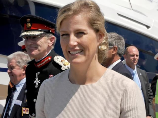 Eastbourne Looking Back: Earl and Countess of Wessex name the town's new lifeboat in 2012