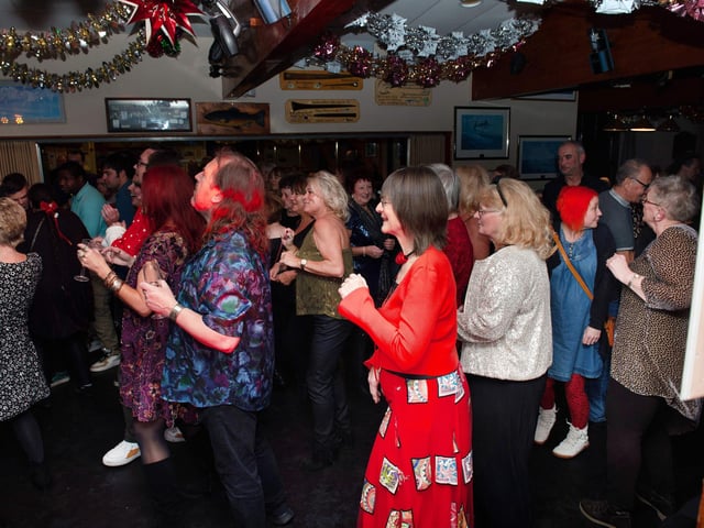 Christmas Soul Party 2024 at The East Hastings Sea Angling Association and Social Club. Photo by Frank Copper.