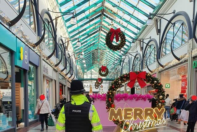 Police have increased patrols in Eastbourne and Hastings to tackle anti-social behaviour and business crime over the festive period. Picture: Sussex Police