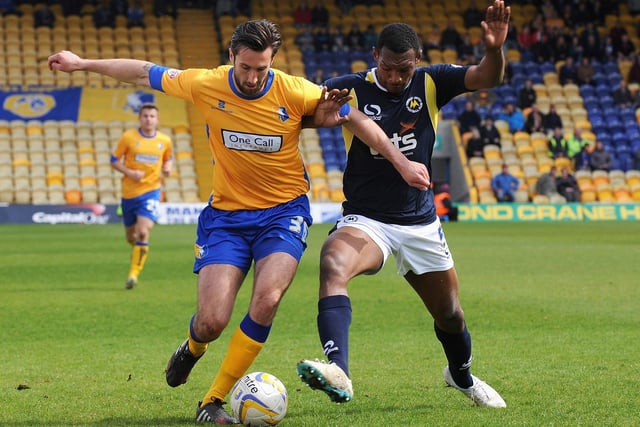 Ollie Palmer scored just five times in two seasons for Mansfield. He had better luck at Crawley with 26 goals.