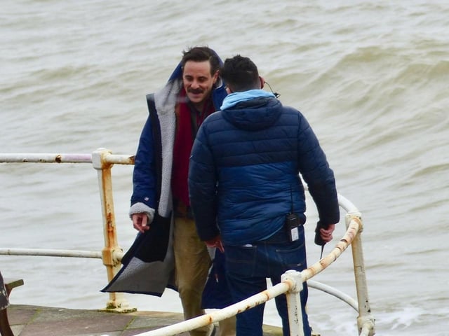 Filming series 2 of The Gold in Hastings by Marie Richardson